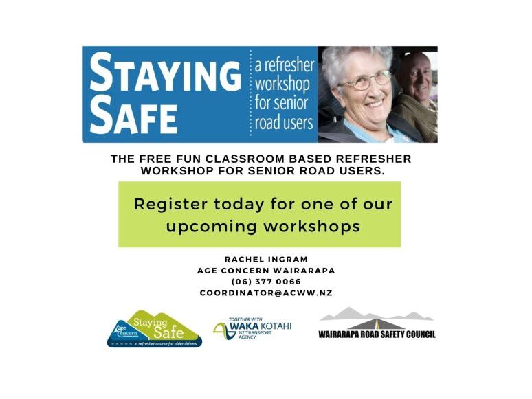 Upcoming Staying Safe Workshops Upcoming Staying Safe Workshops