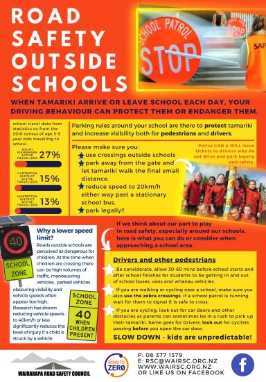 Stopping and Parking outside Schools