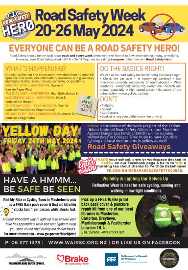 Everyone can be a Road Safety Hero!